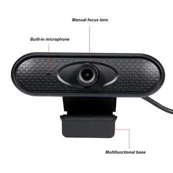 1080P HD Webcam 5MP USB Web Cam Calculator Camera Camera Web Pentru Calculator PC Cu Microfon incorporat camera web Pentru Biroul de Acasă