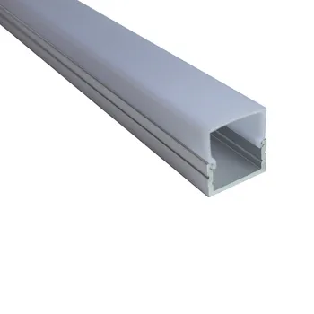 10BUC 1m lungime LED Profil de aluminiu livrare gratuita led-uri de profil de aluminiu canal Articol Nr.LA-LP17C de 16mm latime PCB sau benzi cu led-uri
