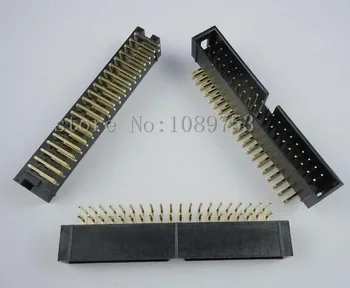 10buc 2.54 mm 2x20 40 Pin Unghi Drept de sex Masculin Învăluită PCB Caseta antet Conector IDC