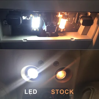 10buc Canbus Auto Interior LED-uri Super White Bec Kit Pentru 2011-2019 Mitsubishi RVR Harta Dom Portbagaj Lumină de inmatriculare