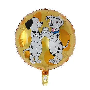 10buc câinele galben 18inch cățeluși Amicii Baloane Folie Gonflabila Petrecere Decoratiuni Jucarii Pentru Copii Balon copil de dus