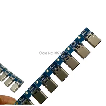 10buc DIY OTG USB-3.1 Sudare Mascul jack Plug USB 3.1 Tip C Conector cu PCB Bord Prize de Date Linie de Terminale pentru Android