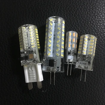 10BUC G4 G9 Lampă cu LED-uri AC/DC12V 110-220V 3014SMD Porumb Înlocuirea Becurilor cu Halogen Lumina