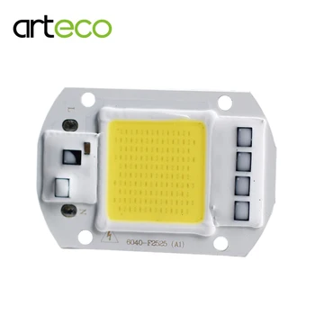 10BUC Inteligent IC LED COB Chip de Mare Putere 20W 30W 50W COB Lumina pentru Proiect DIY Inundații lumina Reflectoarelor Bec 110 220V Nu este nevoie de Driver