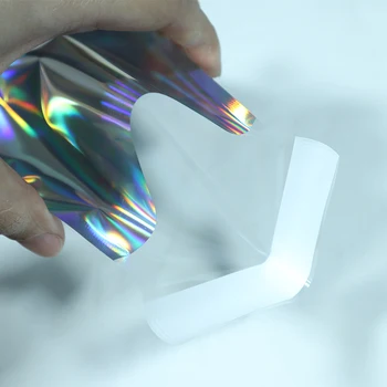 10buc Laser Auto de Etanșare din Plastic Plicuri de Corespondență Saci de Stocare Holografică Cadou Bijuterii Poli Adeziv Ambalare Saci de Curier