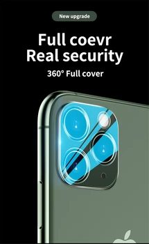 10buc/lot Clar obiectivul aparatului Foto Înapoi cu Ecran Protector Folie de Protectie din Sticla Temperata Pentru IPhone11 iPhone 11 Pro 11Pro Max