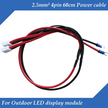 10buc/lot cupru Pur 60cm 4pin Cablu de Alimentare /Cablu de Alimentare /Putere de Sârmă pentru LED-uri în aer liber modul de Afișare