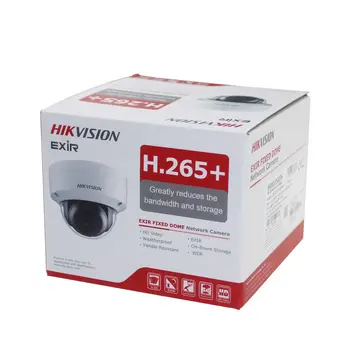 10buc/lot Hikvision 4MP în aer liber WDR Fixe Dome Camera de Retea Camera de Securitate Eficiente H. 265+ CCTV aparat de Fotografiat Noaptea Versiune