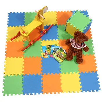 10buc/lot jucărie pentru copii spumă joc de puzzle mat Centralizare Exercițiu split comun podea mat pe 30cm*30cm 0.8 cm Grosime pentru copii