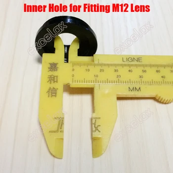 10BUC/Lot Metal M12/CS Fir Lens Adaptor de Montare Aliaj de Zinc M12 C CS Mount Adaptor Convertor Inel pentru Securitate CCTV aparat de Fotografiat