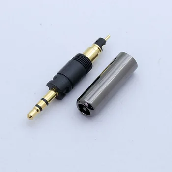 10buc/lot Mini de 2,5 mm cu 3 Poli Stereo Plug de sex Masculin Lipire Sârmă Conector Placat cu Aur 3 Pin 2,5 mm Audio Jack pentru Căști Căști