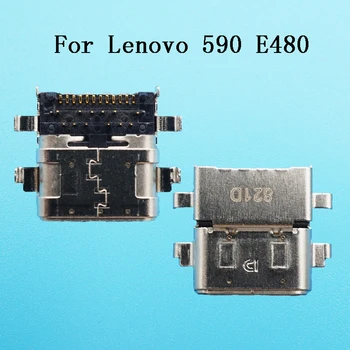 10buc/lot Pentru Lenovo E590 E480 Laptop de Date USB de Încărcare Încărcător Port Coada Mufa Micro USB Jack Conector Intern de Înlocuire