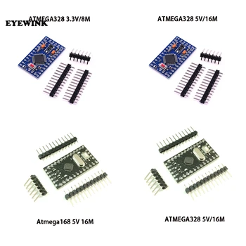 10buc/lot Pro Mini 168/328 Atmega168 5V 16M / ATMEGA328P-MU 328P Mini ATMEGA328 5V/16MHz Pentru Compatibile Arduino Nano Module