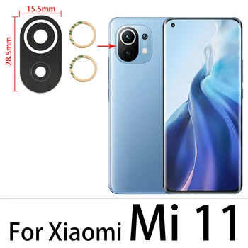 10buc/Lot,Spate aparat de Fotografiat Lentilă de Sticlă de Acoperire Pentru Xiaomi Mi 10 Mi10 Pro Lite Nota 10 Pro 11 Cu Adeziv Autocolant