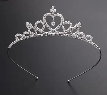10buc/lot stil dulce Copil Fete Femeie Printesa Hairband Copil Petrecerea Bridal Crown Bentita de Cristal Diademe