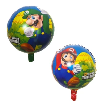 10buc/lot Super Mario Baloane, Jucării Clasice Mario Bros Baloane cu heliu Petrecerea de Ziua Decor Baloane Mario Bros Copil de Dus
