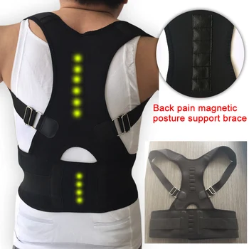 10buc Magneți Magnetic Corector de Postura Hernie de Disc Corective Spate Inferior Curea de Terapie Bretele de Umăr Spate Centura de Sprijin