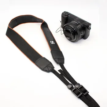 10buc Nou aparat de fotografiat curea de umar Retro Stil curea de fixare pe gât curea de gât pentru Sony ILCE7 A7 A5000 A6000 NEX5 micro-camera single