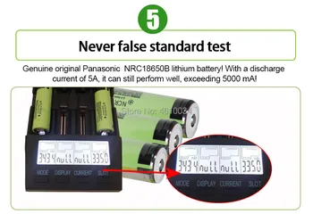 10buc Panasonic de brand nou original 3.7 v 18650 3400mah litiu baterie Reîncărcabilă NCR18650B Pentru fan Lanterna de e-țigară