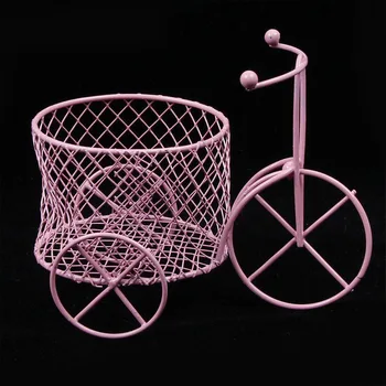10buc/punga din Fier Forjat Tricicleta Goale Mașină de Creatie Cutie de Bomboane de Nunta Europene Bomboane de Nunta Cutie Cadou Creativ Ornamente