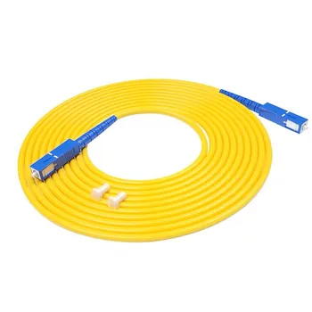 10BUC/punga SC UPC 3M modul Simplex fibra optica patch cord SC UPC 3.0 mm fibra optica FTTH jumper