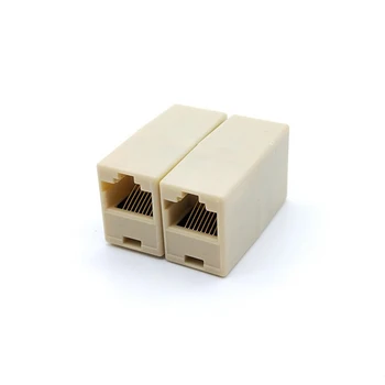 10buc Rețea Lan Ethernet Cablu de Tamplarie Bilaterale 8 Pini Cuplaj Conector RJ45
