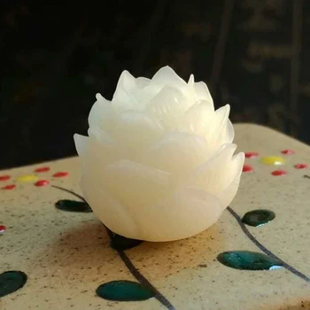 10buc Sculptate manual DIY Lotus Bodhi Rădăcină Șirag de mărgele Albe 5-Strat de Semințe Bodhi Decroation de Artizanat Bijuterii Accesorii