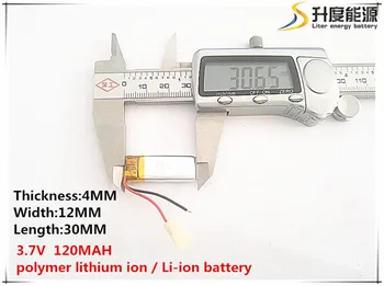 10buc [SD] 3.7 V 120mAH,[401230] Polimer litiu-ion / Li-ion pentru JUCĂRIE,POWER BANK,GPS,mp3,mp4,telefon mobil,vorbitor