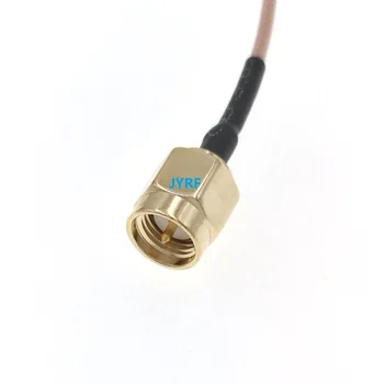 10buc SMA Male pentru uFL/u.FL/IPX/IPEX RF Coaxial Adaptor de Asamblare RG178 Coadă 8