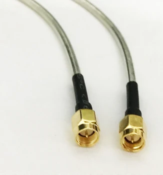 10buc SMA tată să-SMA Conector de sex masculin RG402 Semi-rigide RG-402 Coaxial Coadă Cablu Coaxial 10 cm 15 cm 20 cm 30 cm