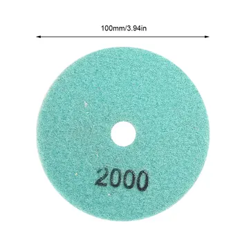 10BUC Umedă Diamond paduri abrazive de Șlefuit cu Disc de Slefuire Faianta Marmura Granit Slefuit Flexibile Piatra Ceramice, Unelte de Mana