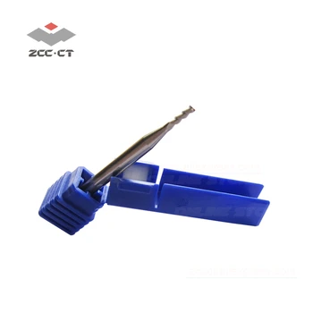 10buc ZCC carbură end mill AL-2E-D2.0 pentru aluminiu și din aliaj de al 2 mm freze