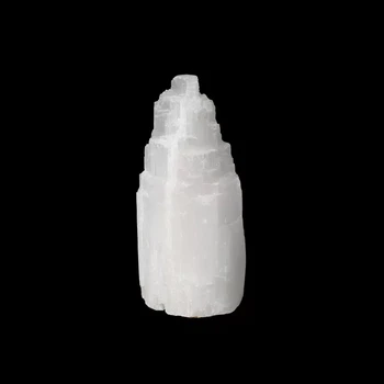 10cm Naturale de cuarț de cristal de selenit lampa de vindecare reiki decor acasă minerale-specimen de colectare