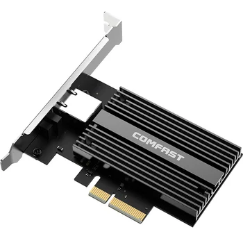10G Ethernet PCI Express 3.0 Wireless Adaptor 2.5 G/5G/10G PCIE X4 placa de Retea 10Gbps Transmisie Rapida Dongle-ul Pentru Windows, Linux
