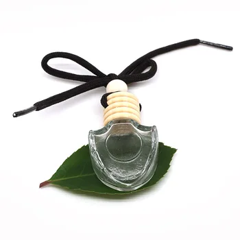10ml Formă Nouă Mașină de Parfum Pandantiv Masina Agățat de Ulei de Sticlă Sticlă Goală 100BUC/LOT