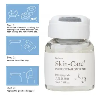 10ml șase peptide pure lichid anti-rid anti-imbatranire esenta de fum de reparații de esență cer acid de îngrijire a pielii esența