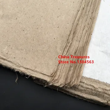 10sheets/lot Chineză Pur Dud Hârtie de Epocă Metoda Naturale, lucrat Manual, de Culoare Pictura Caligrafie Orez Hârtie Xuan Zhi