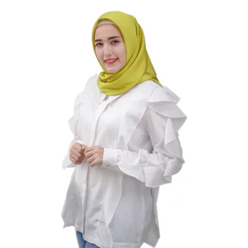 110*110cm Femei din Satin Eșarfă pentru Malaezia Musulman Doamna de Dimensiuni Mari voal de Nunta Hijab Șaluri Văl Acoperitoare Islamic Foulard