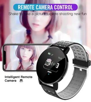 119Plus Inteligent Ceas rezistent la apa Bratara Ceas de Ritm Cardiac Inteligent Bratara Ceasuri Sport Band Smartwatch Pentru Android