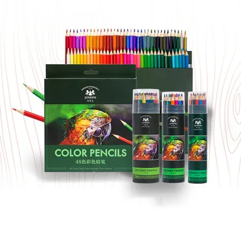 12/18/24/36/48/72 Gras Creion De Culoare Pictura Creion Colorat Set Mână-Pictat De Schiță În Creion Școală, Rechizite De Birou