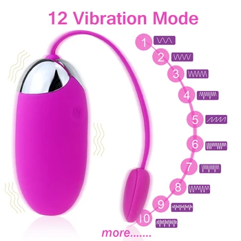 12 Frecvență Vibrator G-spot Masaj Silicon Wireless APP Control de la Distanță Bluetooth Conecta de Dragoste Destul de Jucarii Sexuale pentru Femei Sexo