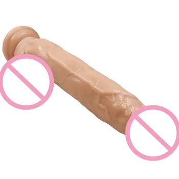 12 Inch Negru Imens Realiste de Silicon Vibrator ventuza Mare Artificial Penis Gros Penis Urias Vibratoare pentru Femei Jucării Sexuale