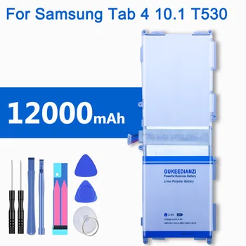 12000mAh EB-BT530FBC Baterie Pentru Tableta Samsung GALAXY Tab 4 SM T530 T531 T535 baterie Reîncărcabilă Li-ion, Baterii cu Litiu