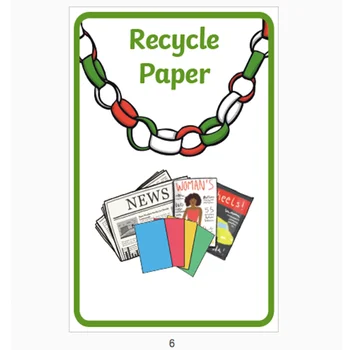 12buc/Set Energie Reciclare a Deșeurilor de Clasificare de Protecție a Mediului limba engleză Poster Decorare sala de Clasă Copii A4 Carduri Flash