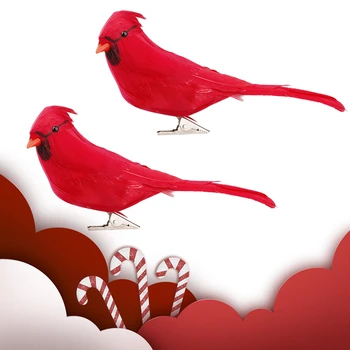 12Pcs Artificiale Papagali Imitație de Pasăre Model de Creație Spuma Pană Acasă în aer Liber, Grădină, Decor Nunta Ornament DIY Petrecere