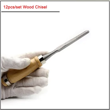 12pcs DIY daltă, pentru prelucrarea lemnului scule pentru lemn cuțit sculptură, sculptură dalta, parte cuțit pentru prelucrarea Lemnului piercing instrument de cuțit