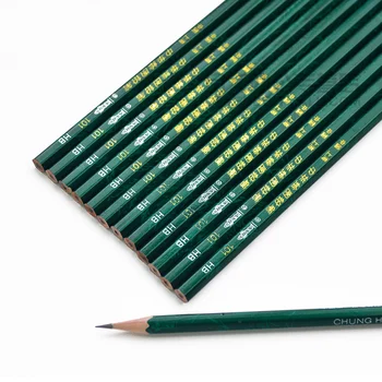12pcs/Lot HB 2B, 2H Creioane din Lemn Copii Creion Profesională a Studenților Schiță Desen Stilou Papetărie, Rechizite Școlare