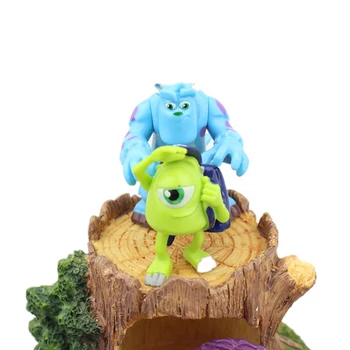 12pcs/lote Pixar Monsters University figura inc.Monștri de acțiune figura Jucării pentru Copii movie figura de Decorare ziua de nastere Model
