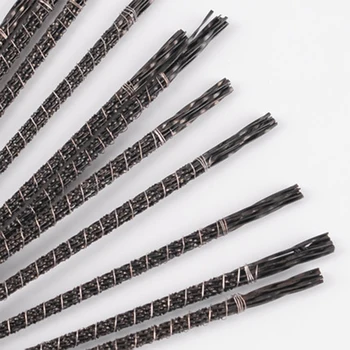 12Pcs Scroll pânze de Ferăstrău din Oțel Carbon Jig a Văzut Lame în Spirală Dinți de Ferăstrău Pentru tăiat Tăiere Lemn Metal