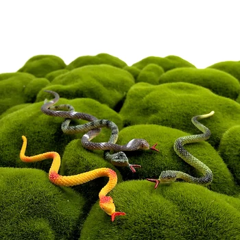 12pcs Simulare mini snake figurina Reptile model Animal home decor de basm în miniatură grădină accesorii decor modern statuie